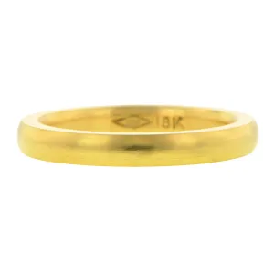 Comfort Fit Wedding Band Ring, 2.5mm 18ky Comfort Fit Wedding Band Ring, 2.5mm 18ky