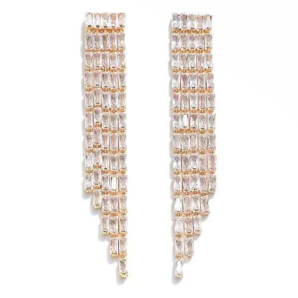 Earrings - CZ Studded Earrings
