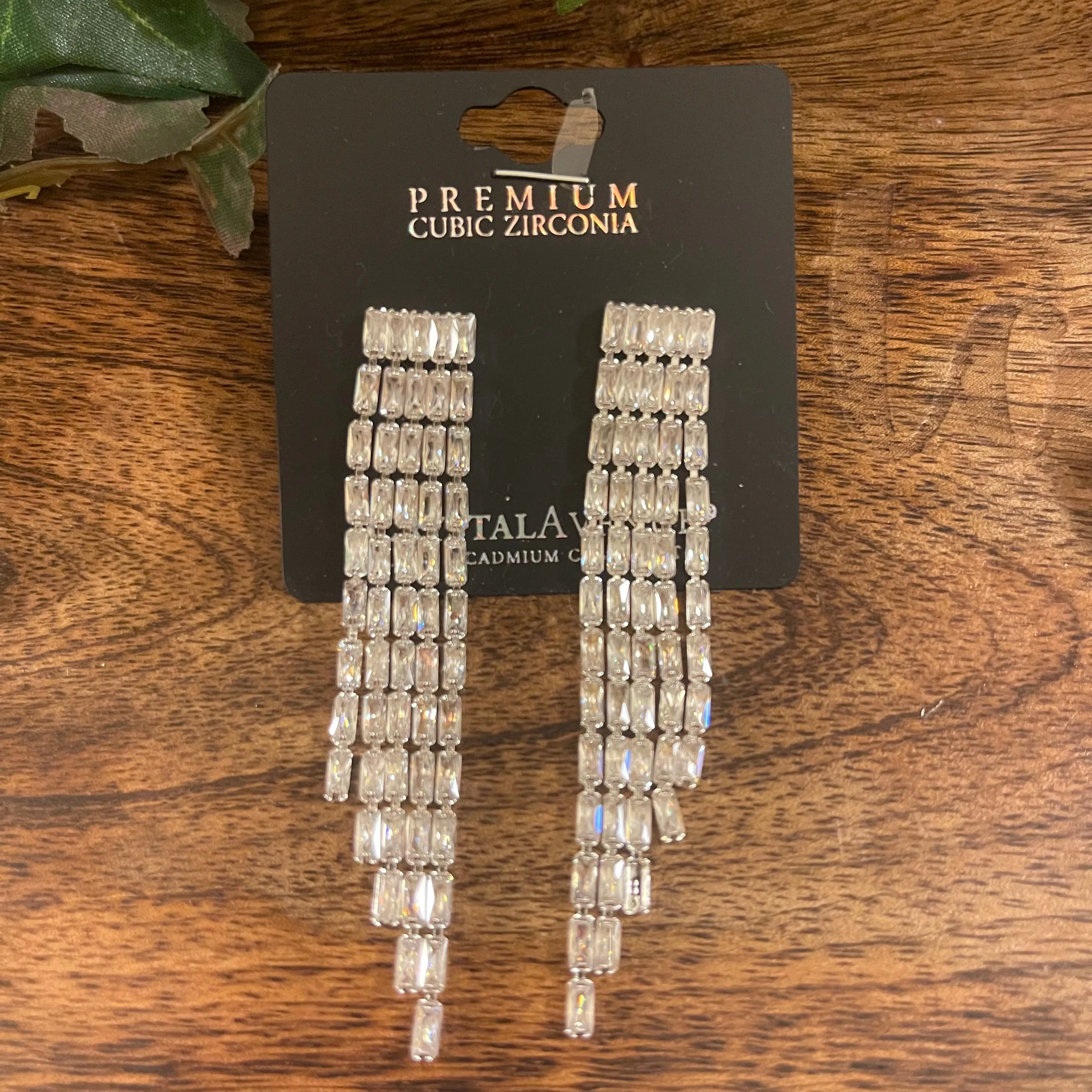 Earrings - CZ Studded Earrings