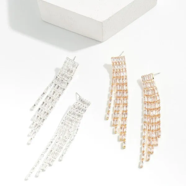 Earrings - CZ Studded Earrings