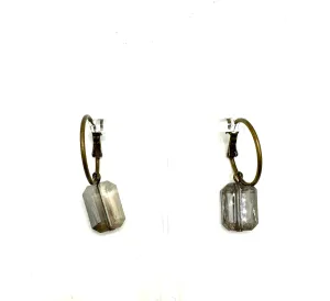 Faceted Crystal Hoop