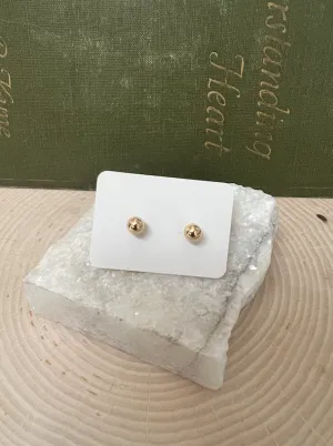 Gold Baby Studs