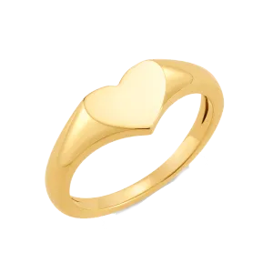 Heart Signet Ring