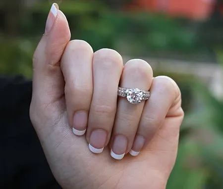 Heather - GIA Natural Cushion Diamond Engagement Ring