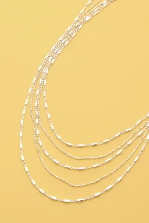 Metal Layered Necklace