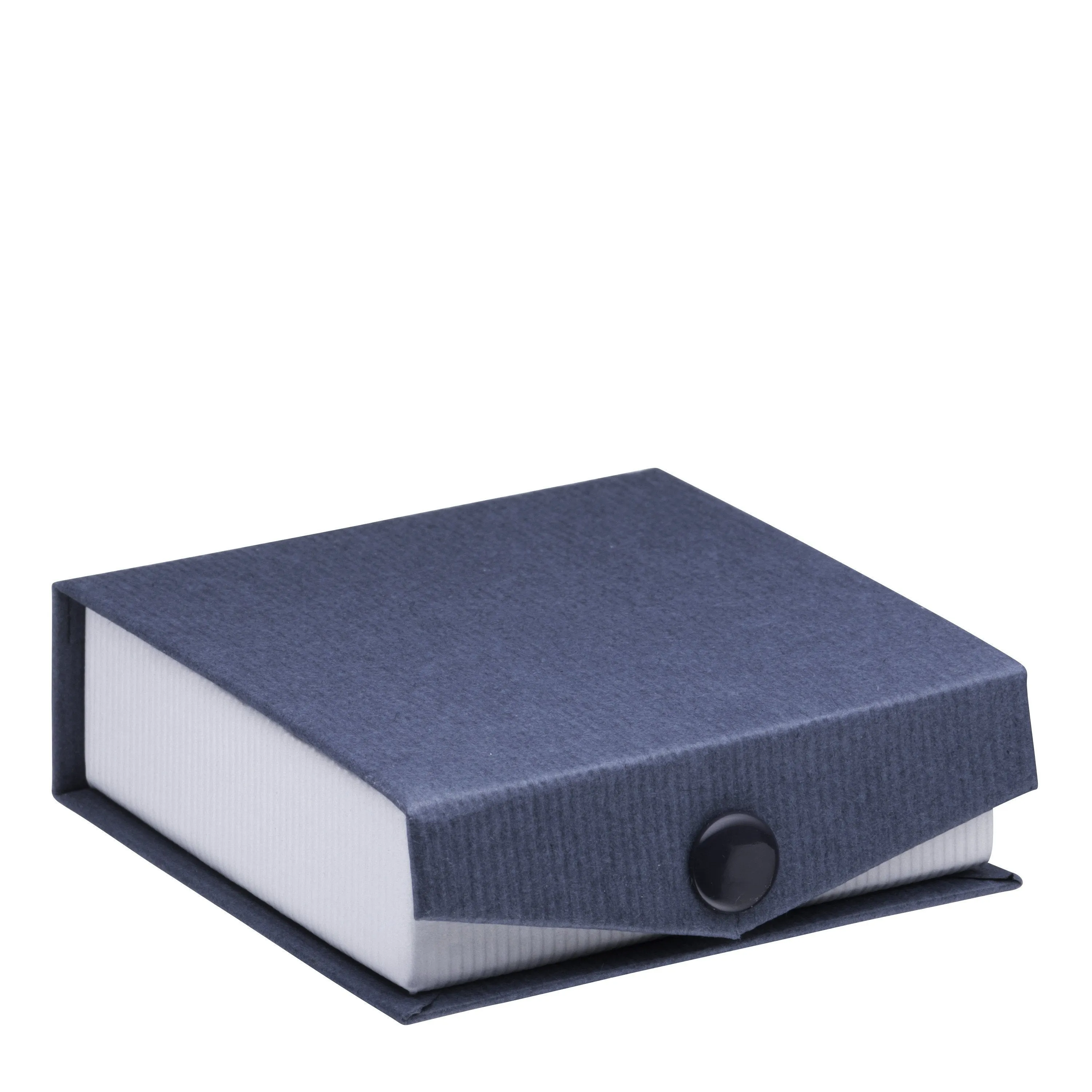 Ribbed Paper Snap T-Style Earring Box, Prim Collection