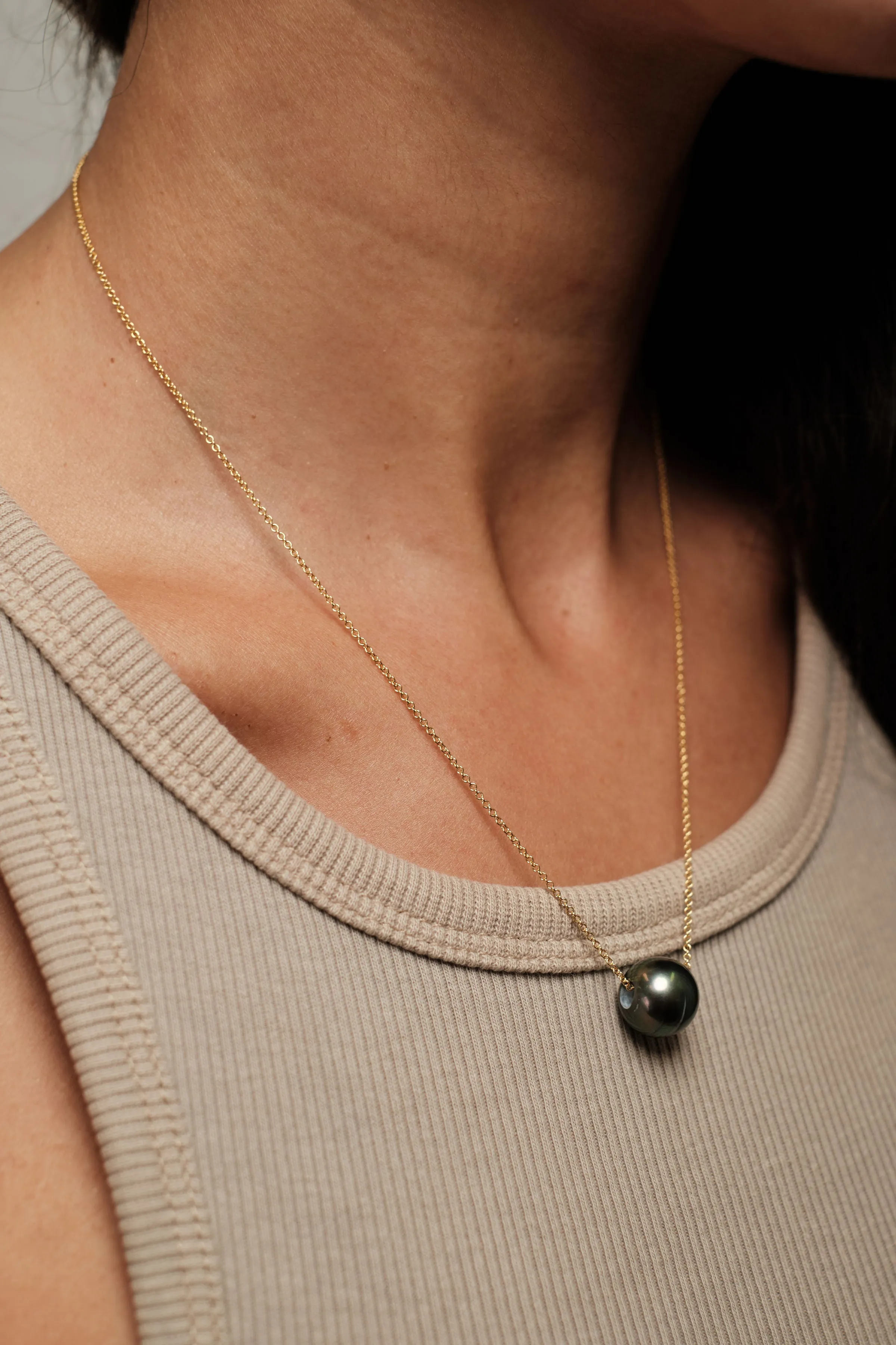 Tahitian Pearl Wale N Necklace